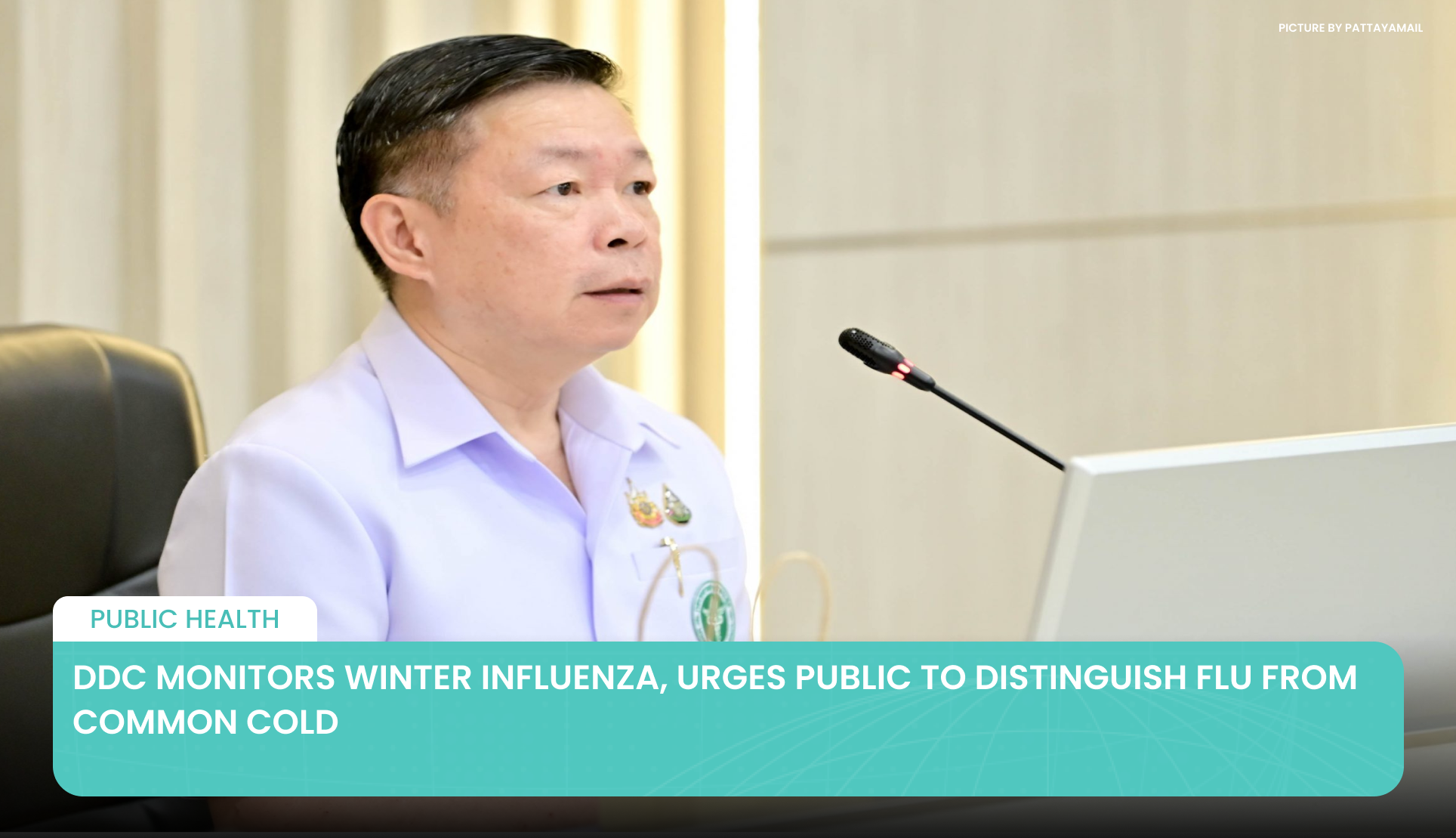 DDC Monitors Winter Influenza, Urges Public to Distinguish Flu from Common Cold